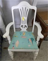 ARM CHAIR WITH SHELL FABRIC