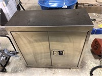 Stainless steel storage cabinet