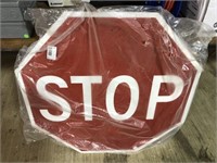 Brand new STOP sign