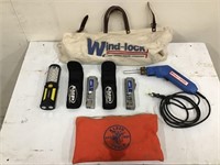 Misc Tools, Tool Bag and Hot Knife