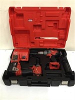 Milwaukee Tool Kit with Charger and Tool Kit