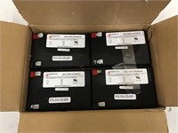 4 New Rechargeable Seal Batteries