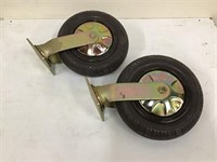 Casters with 10 inch Tires