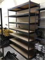 Metal 8ft Rack with 7 Shelves