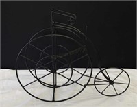 Wrought iron bicycle. 25" long. 21" high