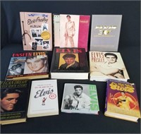 Lot of 11 Elvis books all for one bid