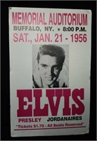 Elvis advertising poster for Buffalo, NY.