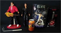Collection of Elvis Presley collector dolls and