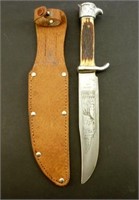 Nice Older Knife with Eagle Head - The Blade is