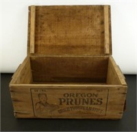 * Vintage Wood Fruit Crate - Oregon Prunes