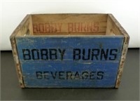 * Vintage Wood Crate - Bobby Burns Beverages