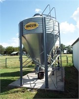 Sioux cone bottom feed/grain storage