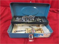 Tool Box w/ Contents: Sockets, Wrenches,