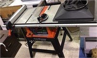 Black & Decker firestorm 15 amp table saw with a