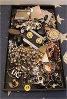 Tray of Assorted Jewelery