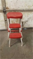Vintage Metal step stool