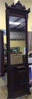Victorian tall pier wall mirror with 2 shelves