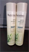 Aveeno shampoo - 2 bottles