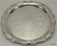 Silver Plated Tray by Sheffield