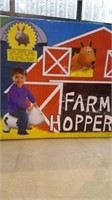 Kids toy- Farm Hopper (grey rabbit)