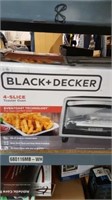 Black and Decker 4 slice toaster oven