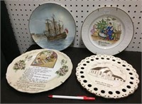 4 COLLECTOR PLATES GROUP LOT