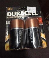 NEW BATTERIES PACK DURACELL C