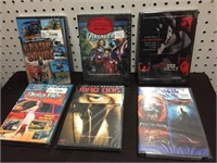 6 NEW SEALED DVD GROUP