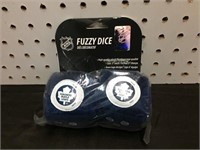 NEW TORONTO MAPLE LEAFS FUZZY DICE