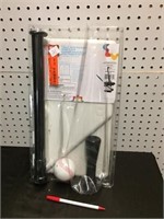 AS IS TOY BASEBALL AND BAT SET