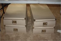 4 Storage Boxes