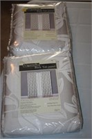 2 Packages of Curtains 52 x 96