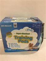PET TRAINING PADS, SMALL (120 PIECES)