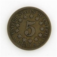 1868 - Shield Nickel *Better