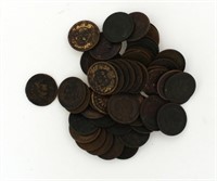 Collection (50) Indian Head Copper Cents