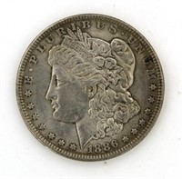 1886-P AU Morgan Silver Dollar