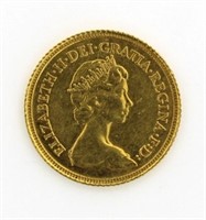 1982 Elizabeth II Gold Sovereign