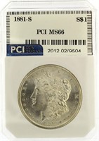 1881-S MS66 Morgan Silver Dollar