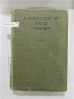 REMINISCENCES OF NORTH SYDENHAM, 1924