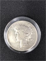 1921 Peace Silver Dollar