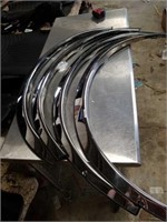 Unknown fit 4pc Stainless fender trims