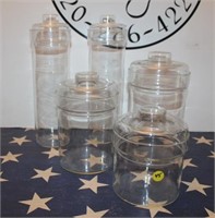 Glass Canister Set