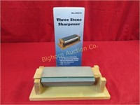 Three Stone Sharpener 6" Surface Length