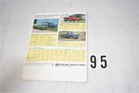 International 1971 Pickup 6-page Sales Literature