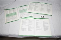 Set of 4 International Fleetstar Spec Sheets