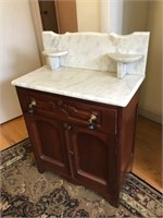 Victorian Marble Washstand