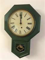 Ansonia Green Clock