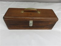Wooden Handcrafted tool box