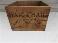 Haig & Haig Whisky crate