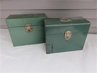 Metal file boxes